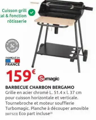 Rural Master Barbecue Charbon Bergamo offre