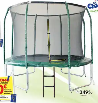 JouéClub Trampoline 3.96 m offre