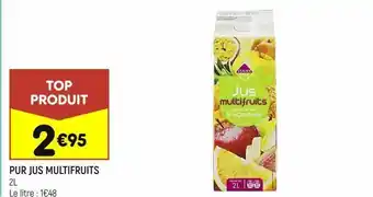 Pur jus multifruits