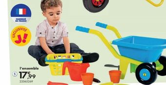 JouéClub Brouette de jardin garnie offre