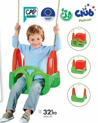 JouéClub Balancoire 3 en 1 offre