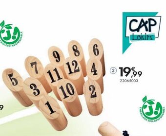 JouéClub Jeu de quilles finlandaises offre