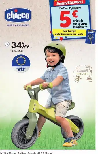 JouéClub Draisienne eco + offre
