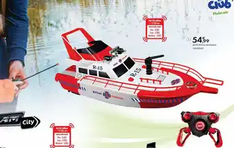 JouéClub Bateau de pompiers rc offre