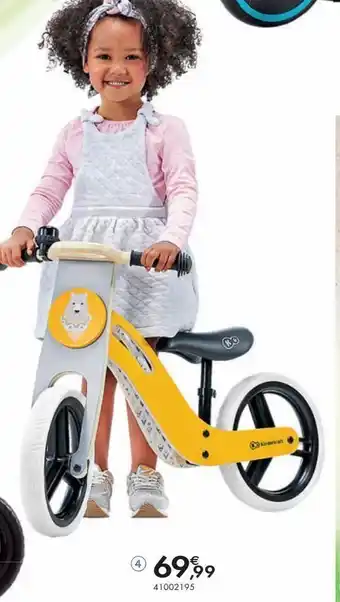 JouéClub Draisienne bois uniq jaune offre