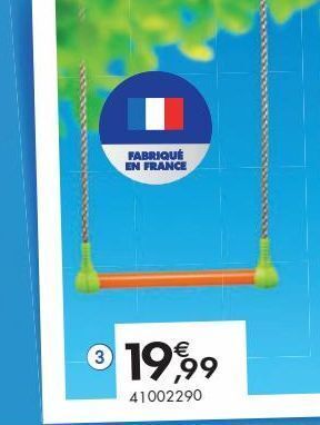 JouéClub Trapeze pour portique 1.90-2.50 m offre