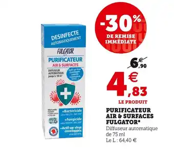 Fulgator purificateur air & surfaces