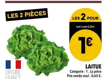 Supeco Laitue offre