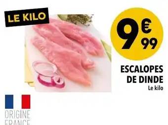 Supeco Escalopes de Dinde offre