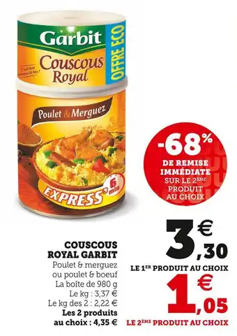 Garbit couscous royal