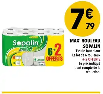 Supeco Max' Rouleau Sopalin offre