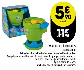 Machine à Bulles Bubblex