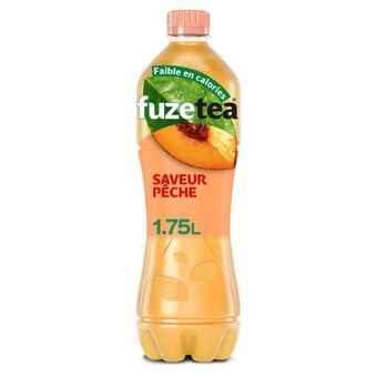 Auchan Supermarché Fuze tea pêche offre