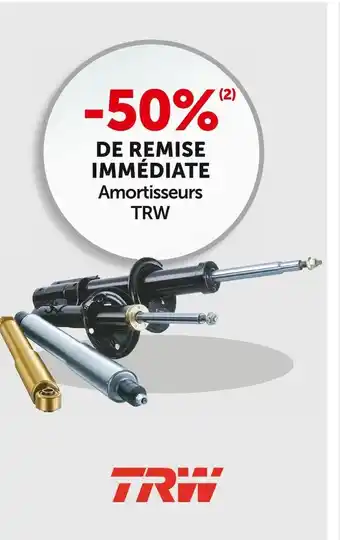 Roady Trw bon plan sur les amortisseurs offre