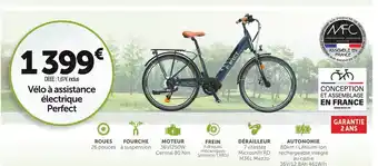 Roady Manufacture française du cycle vélo à assistance électrique perfect offre