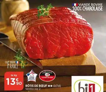 Bi1 Rôtis de bœuf offre