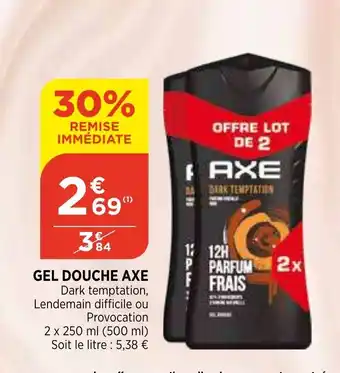 Gel douche axe