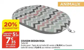 Coussin design riga