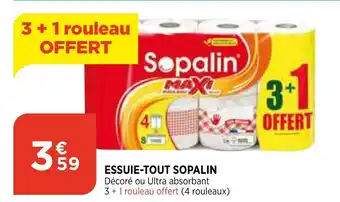 Bi1 Essuie-tout sopalin offre