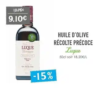 Naturalia Huile d'olive récolte précoce offre