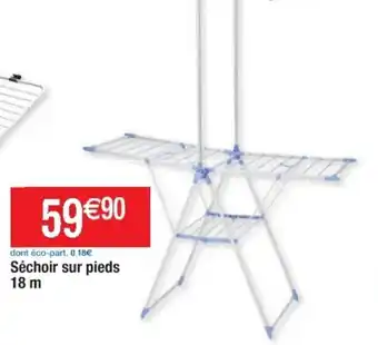 Cora x Carrefour Séchoir sur pieds 18 m offre