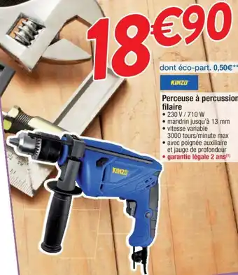 Cora x Carrefour Perceuse à percussion filaire offre