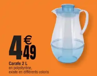 Cora x Carrefour Carafe 2 L offre
