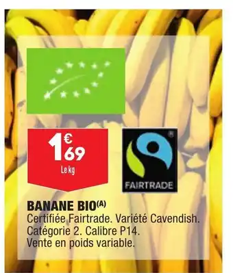 ALDI Banane Bio offre