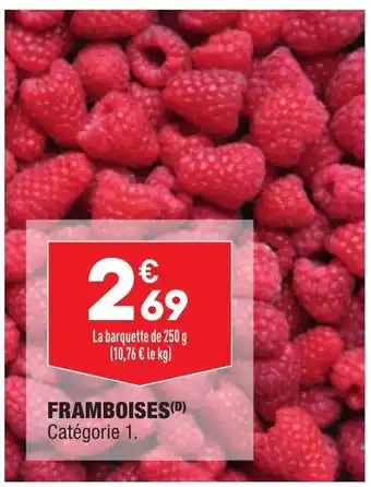 ALDI Framboises offre