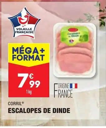 ALDI Escalopes de Dinde offre