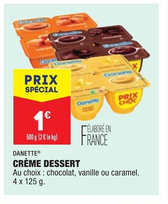 ALDI Crème Dessert offre