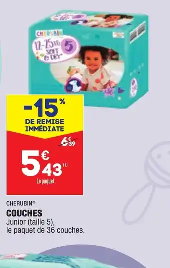 ALDI Couches Junior (taille 5) offre