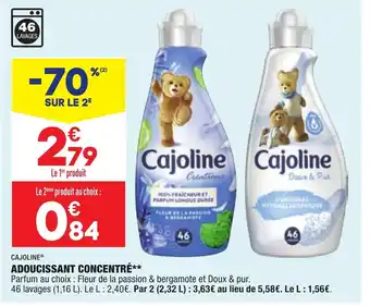 ALDI Adoucissant Concentré offre