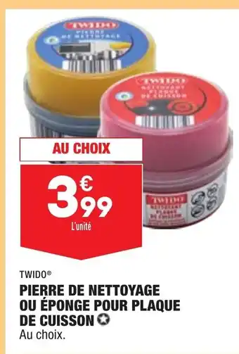 ALDI Pierre de Nettoyage Ou éponge Pour Plaque de Cuisson offre