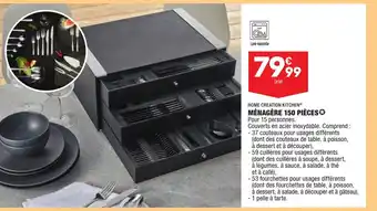 ALDI Ménagère 150 Pièces offre
