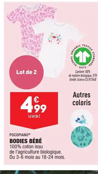 ALDI Bodies Bébé offre