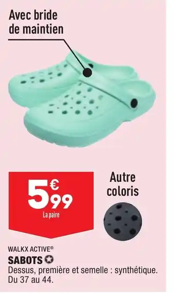 ALDI Sabots offre
