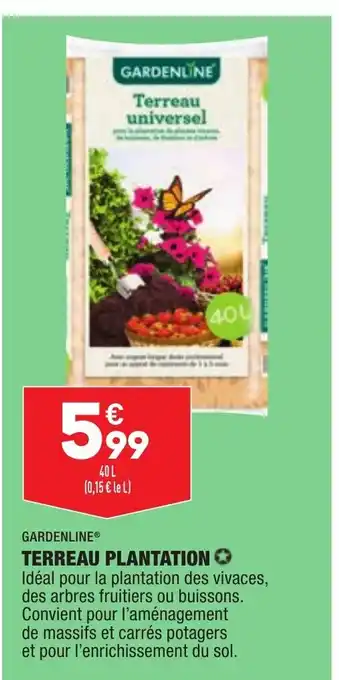 ALDI Terreau Plantation offre