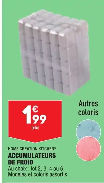 ALDI Accumulateurs de Froid offre
