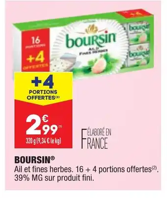 ALDI Boursin offre
