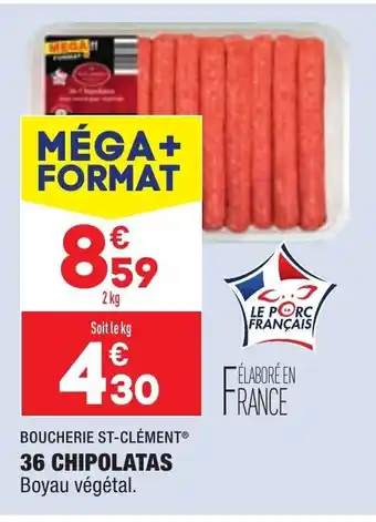 ALDI 36 Chipolatas offre
