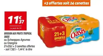 Netto Boisson Aux Fruits Tropical Oasis offre