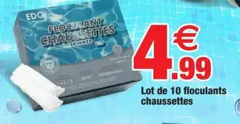 Bazarland Lot de 10 Floculants Chaussettes offre