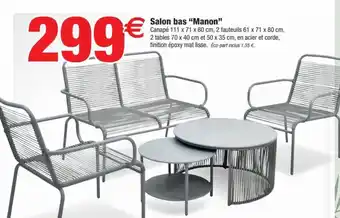 Salon Bas Manon