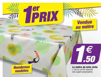 Bazarland Le Metre de Toile Cirée offre