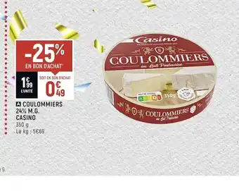 Spar Coulommiers 24% M.G Casino offre