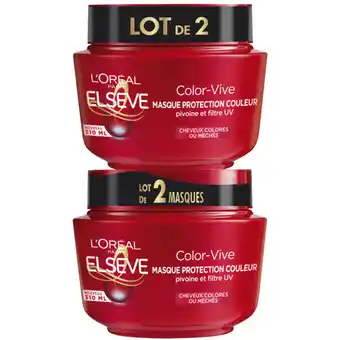 Auchan Masque elsève offre