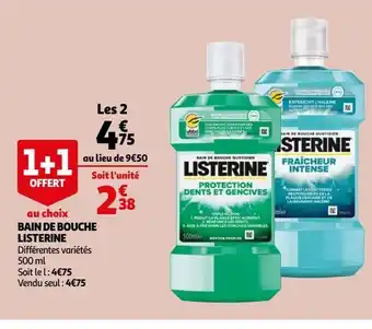 Bain de bouche listerine