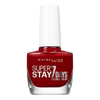 Auchan Vernis à ongles superstay maybelline offre
