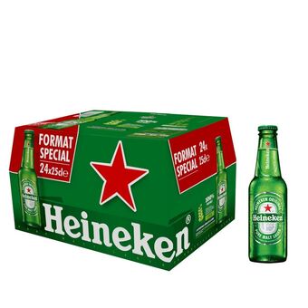 Auchan Bière blonde heineken offre